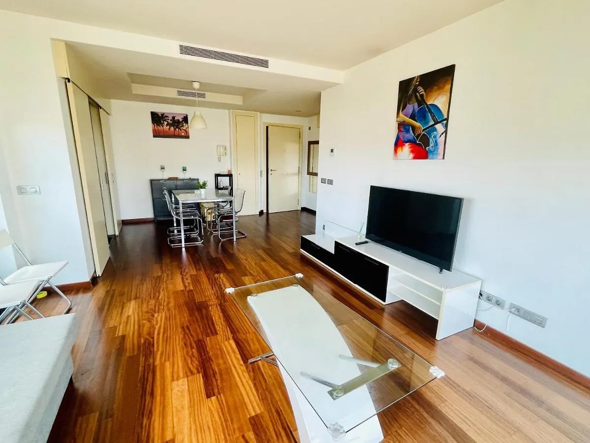 Forum De Barcelona Sea View Apartment With Garage Parking Sant Adria de Besos Spain